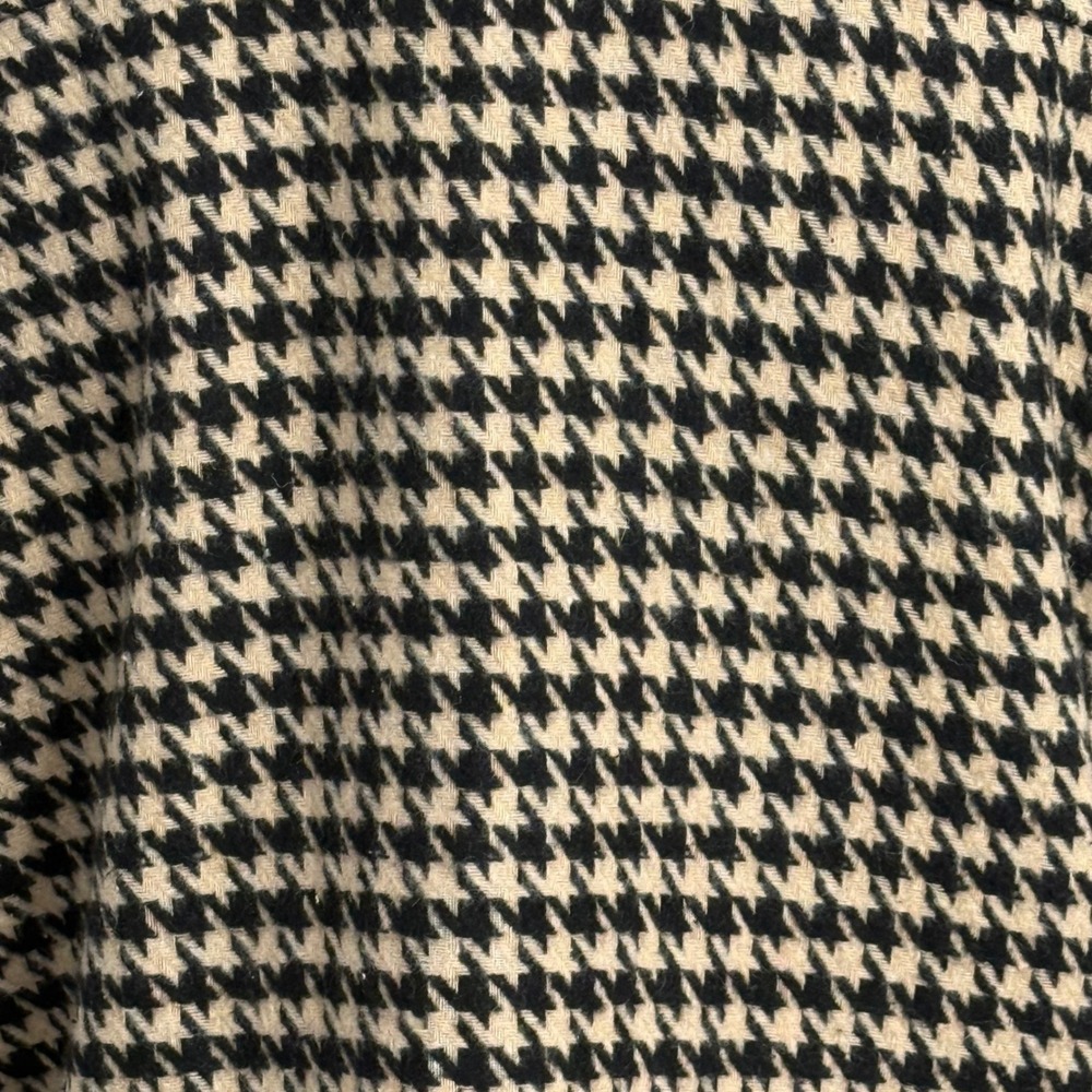 Christian Siriano New York Long Sleeve Houndstooth Cropped Wool Jacket - Picture 6 of 9